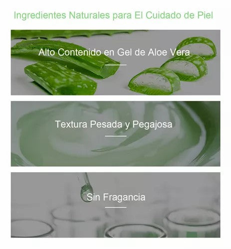 99% GEL DE ALOE VERA COCO , GEL HIDRATANTE REPARADOR BLANQUE