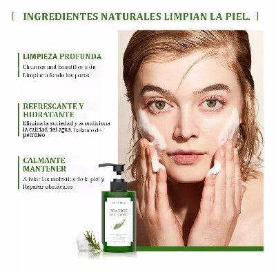 LIMPIADOR FACIAL DIARIO PARA PIEL GRASA DÍA NOCHE 300 ML