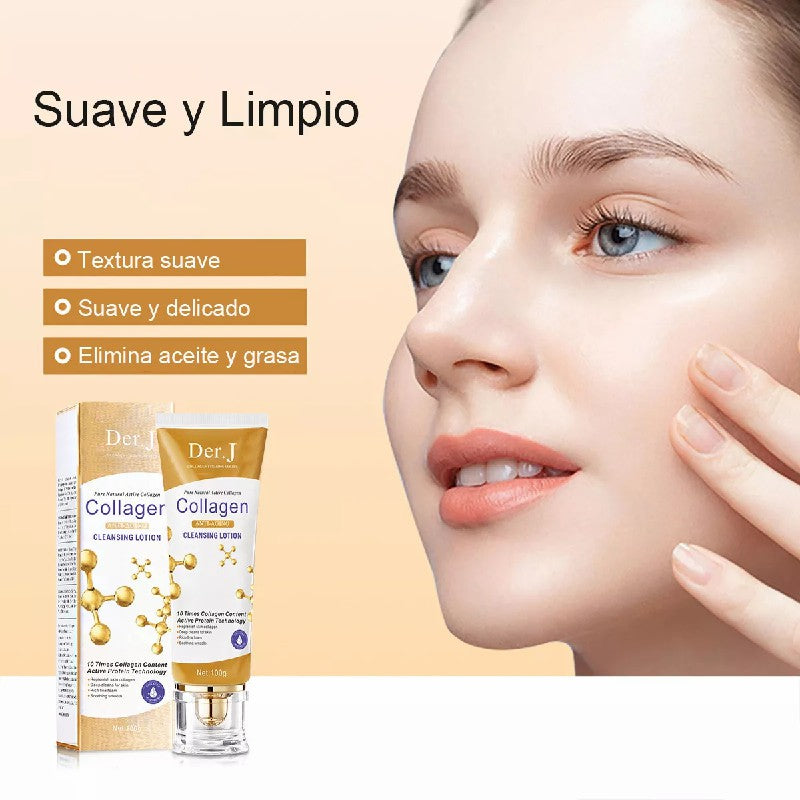 LIMPIADOR FACIAL DE COLÁGENO ANTI-ENVEJECIMIENTO 100G