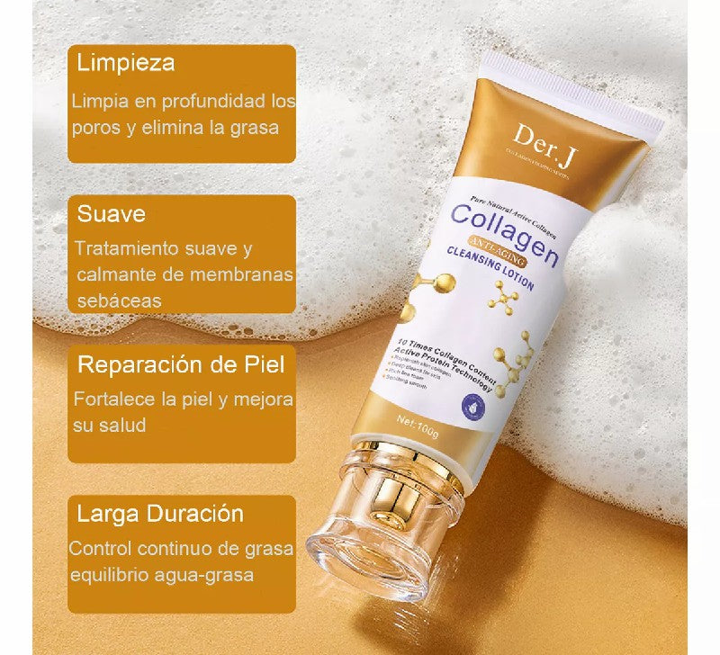 LIMPIADOR FACIAL DE COLÁGENO ANTI-ENVEJECIMIENTO 100G